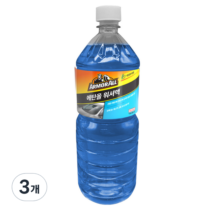 아머올 에탄올 워셔액, 1.8L, 3개