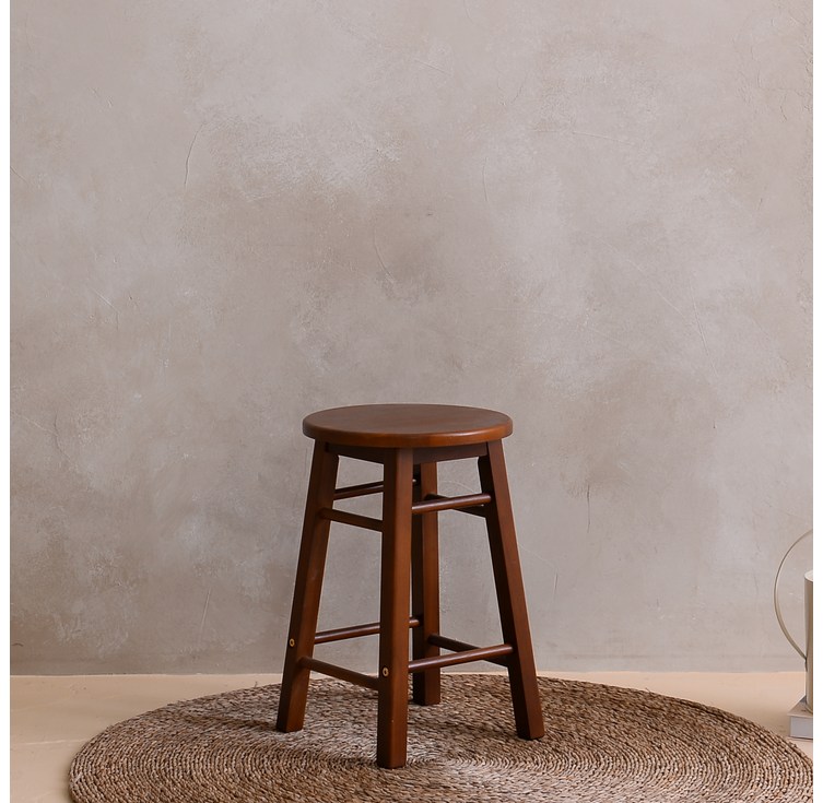 아이코닉하우스 애프터 글로우 스툴 450, 월넛, 1개