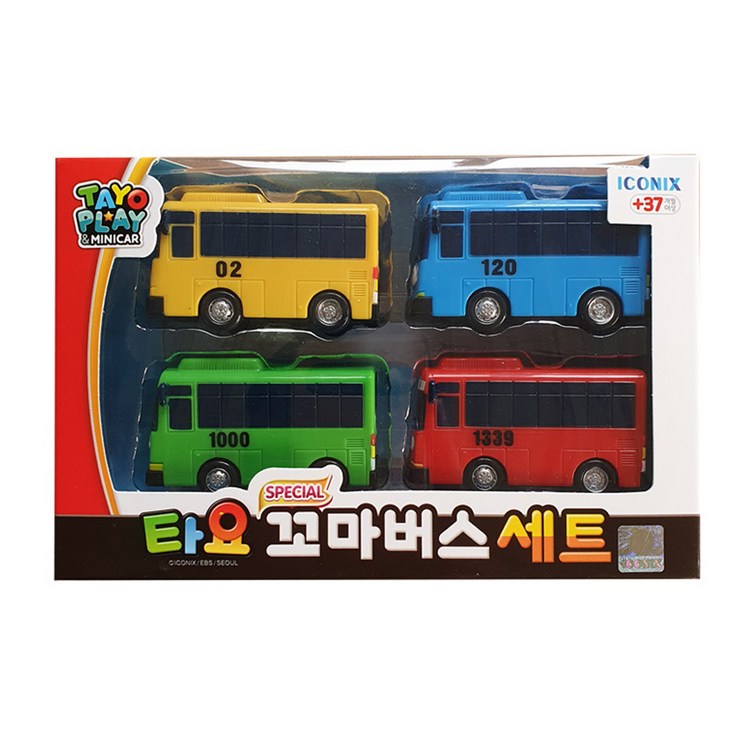 아이코닉스 타요스페셜 꼬마버스 세트
