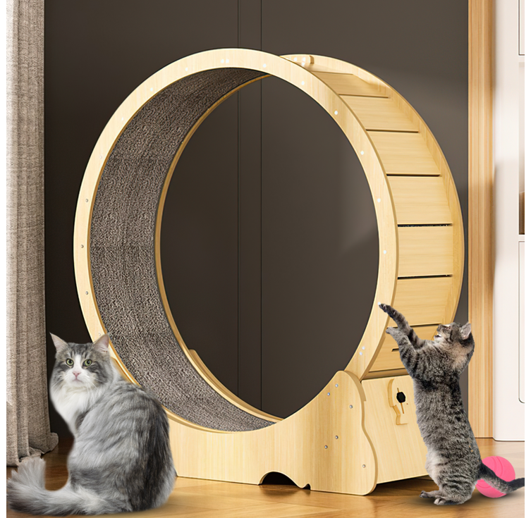 캣휠 캣타워 고양이캣타워 캣폴 저소음 안전 잠금장치 간단설치