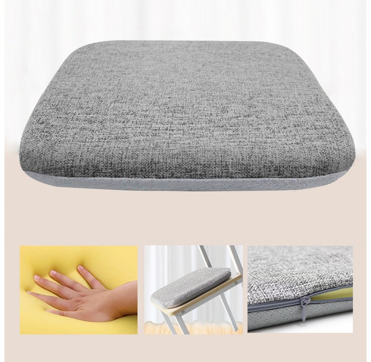 Zebeer 사각 메모리폼 방석 사무실 의자방석 차량용 45454cm 1개
