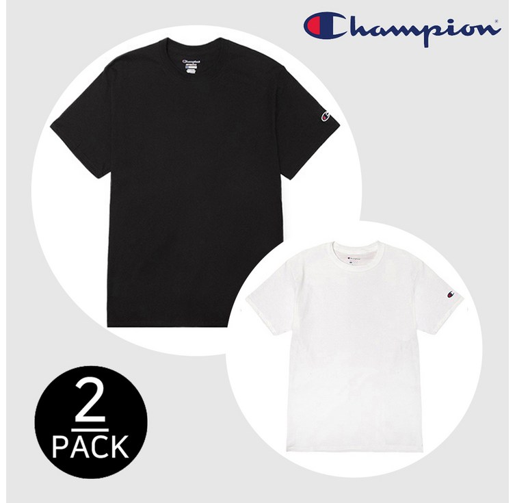 11 챔피온 T425 반팔티 블랙 화이트