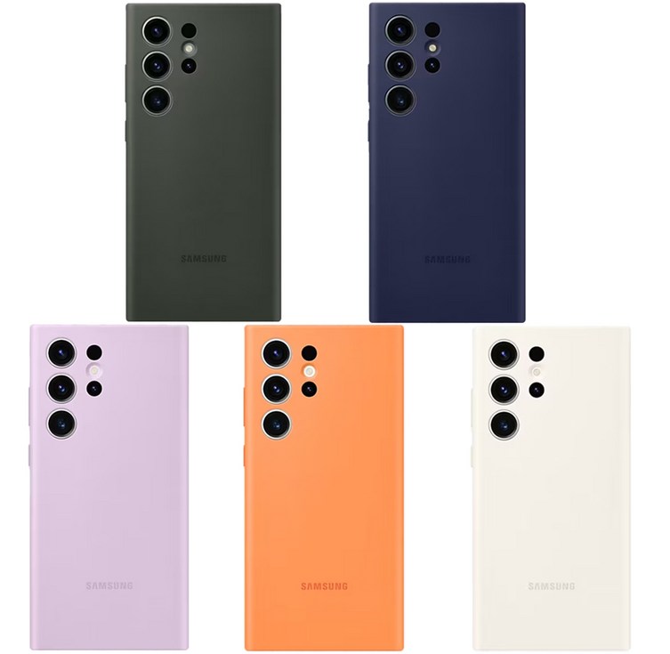 삼성 정품 갤럭시 S23울트라 실리콘 케이스 EFPS918 N