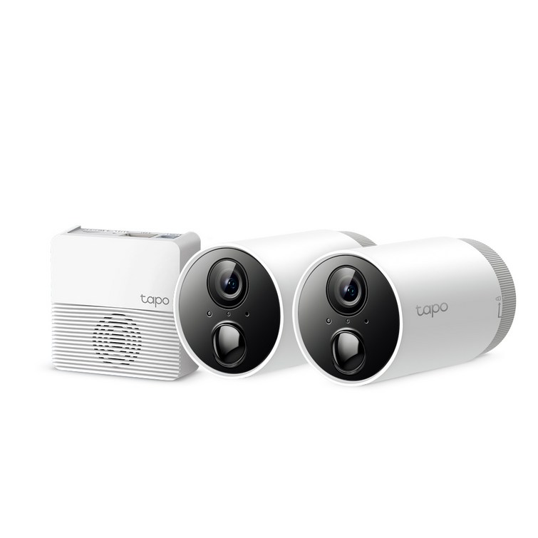 티피링크 스마트 무선 보안 충전형 카메라 시스템  카메라 2p 세트, Tapo C400S2
