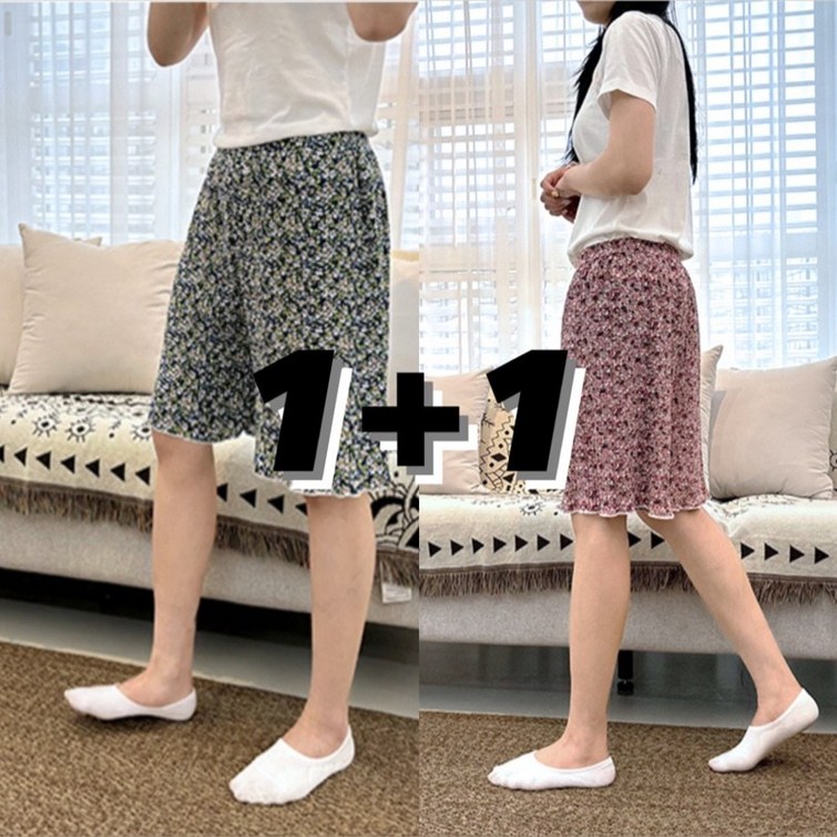 패셔니 11 팔랑팔랑 플리츠팬츠 5부 반바지