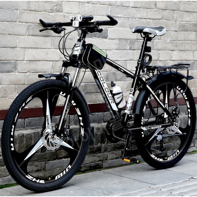 MTB 산악 자전거 입문용 출퇴근용 통학용 30단 로드 자전거 24인치 26인치, 글로리 스틸 프레임 10칼휠 컬러풀